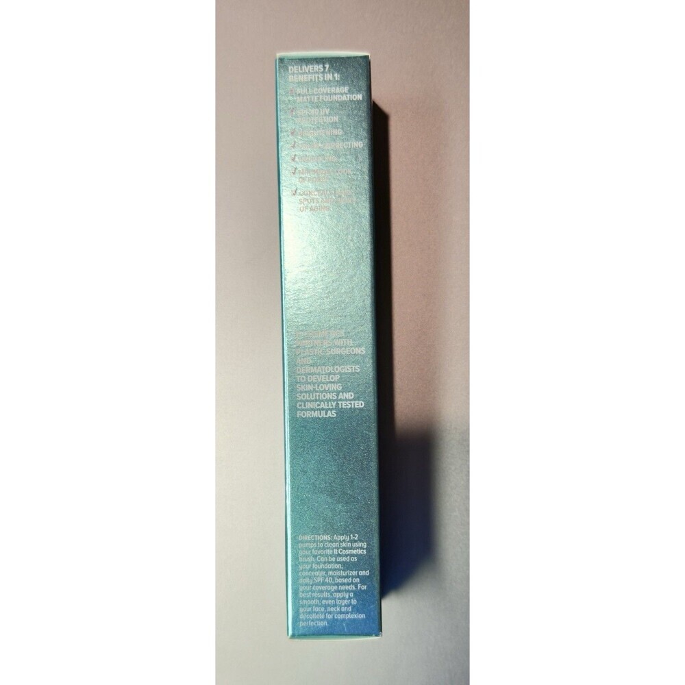 It Cosmetics CC+ Oil-Free Matte Full Coverage Foundation SPF 40 - Medium Tan - Picture 6 of 6